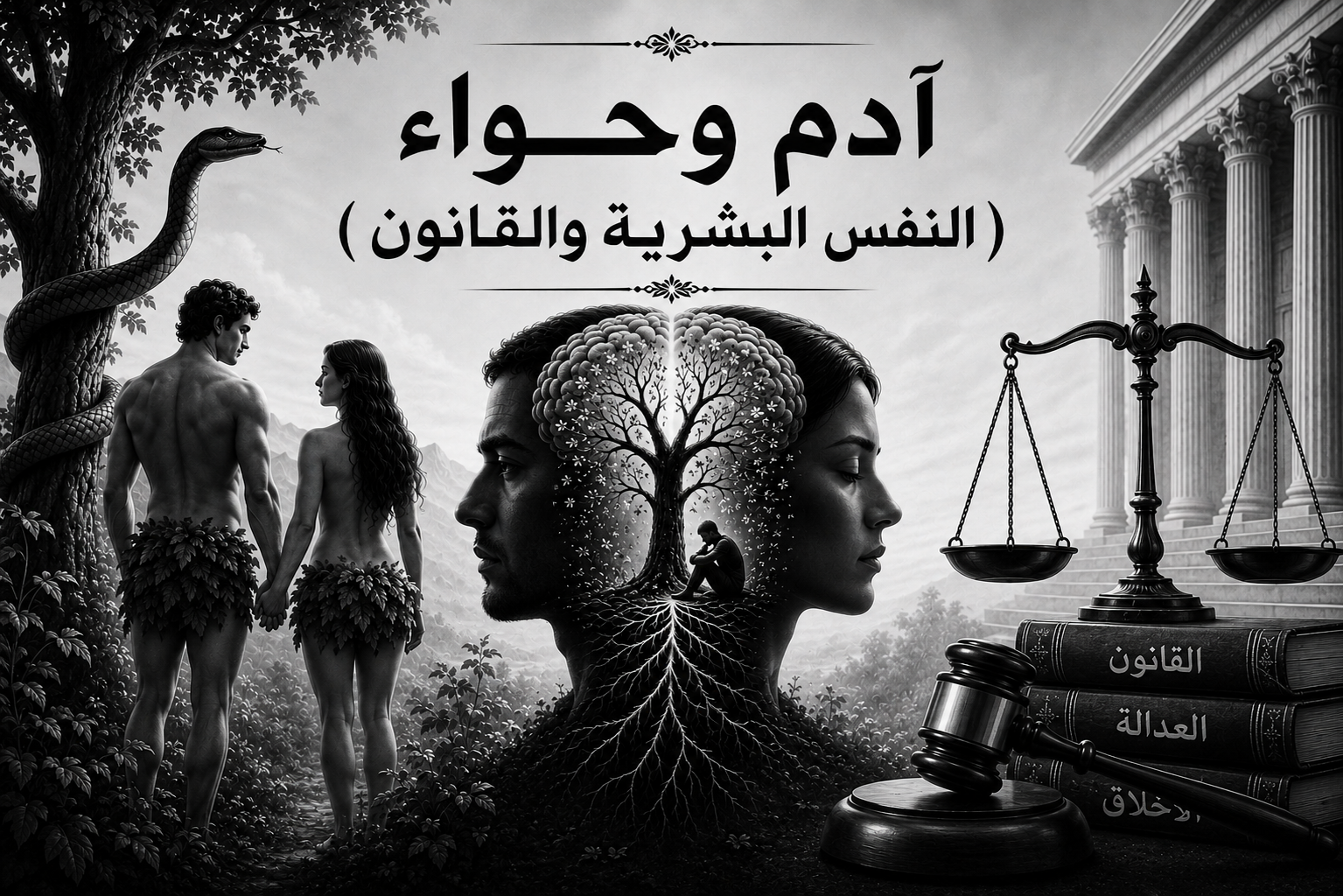 (آدم وحواء (النفس البشرية والقانون